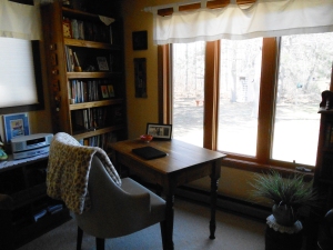 Beautiful view, Deb. I'd be looking out the window all the time and not getting any writing done.
